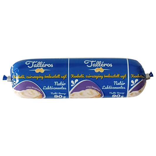 Talléros tömlős sajt 90 g laktózmentes